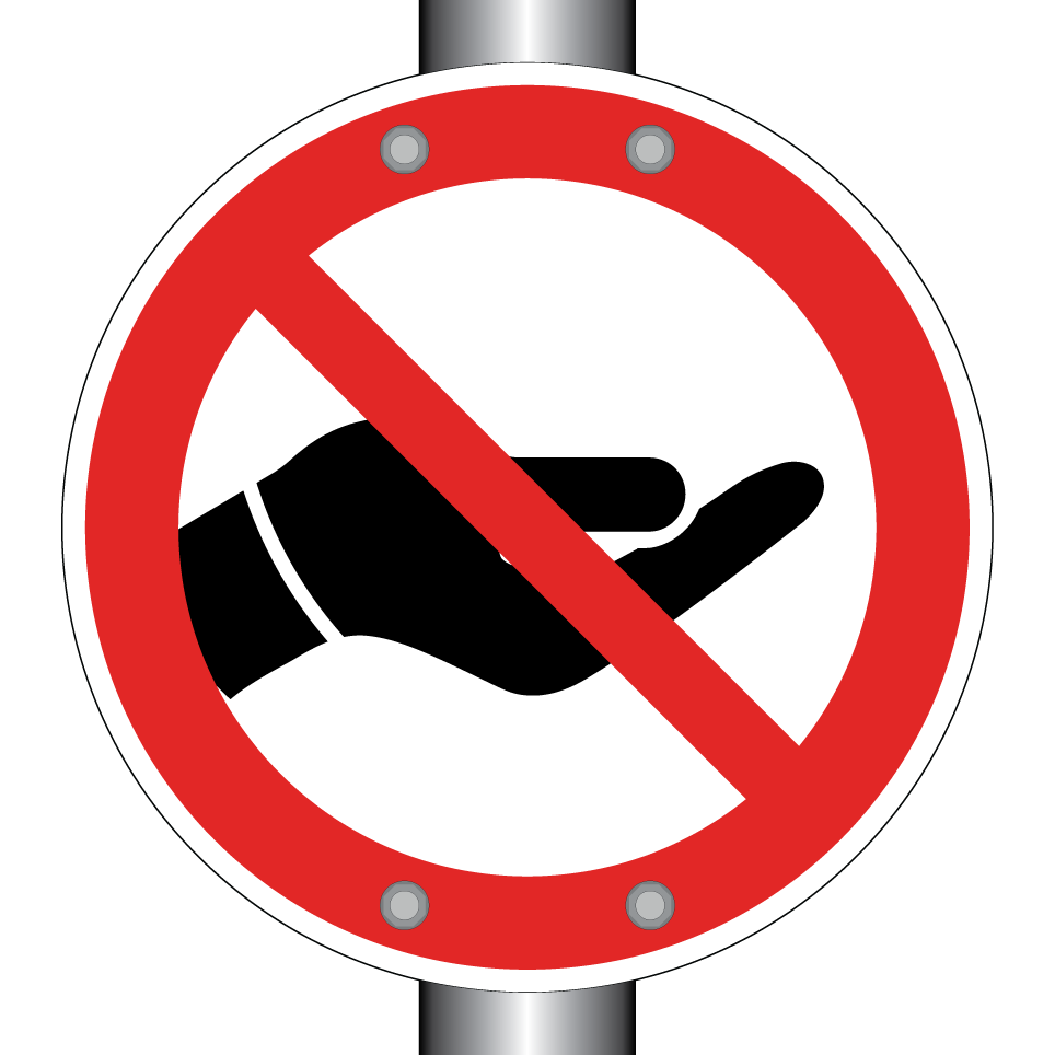 No giving food