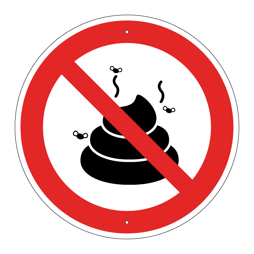 No defecation
