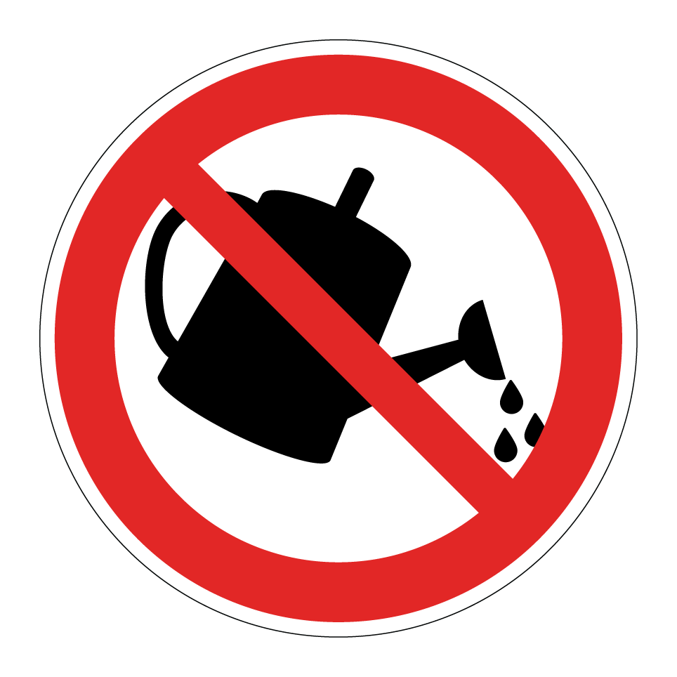 No watering