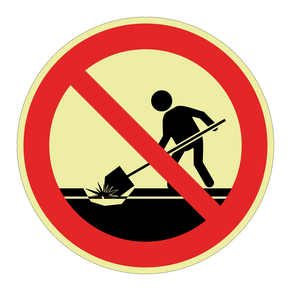 No breaking ground