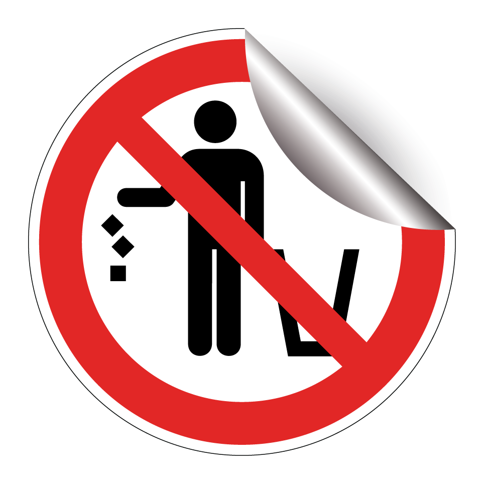 No littering