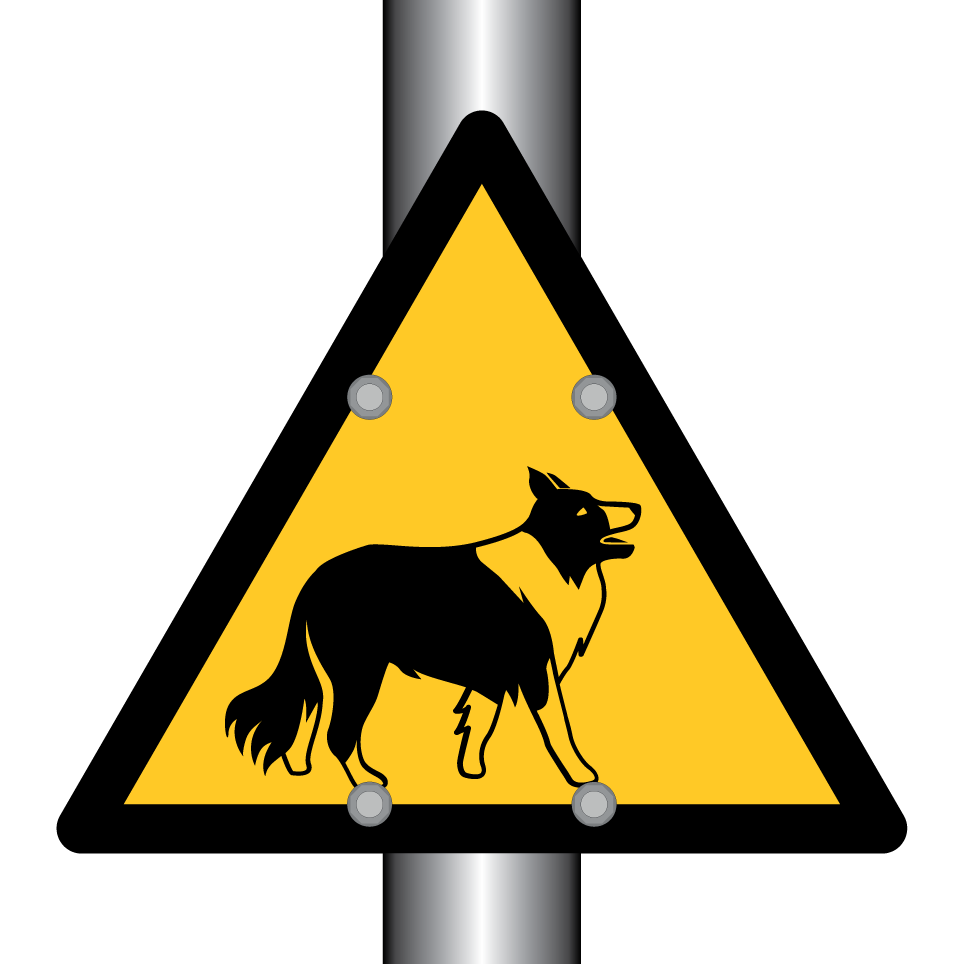 Warning collie