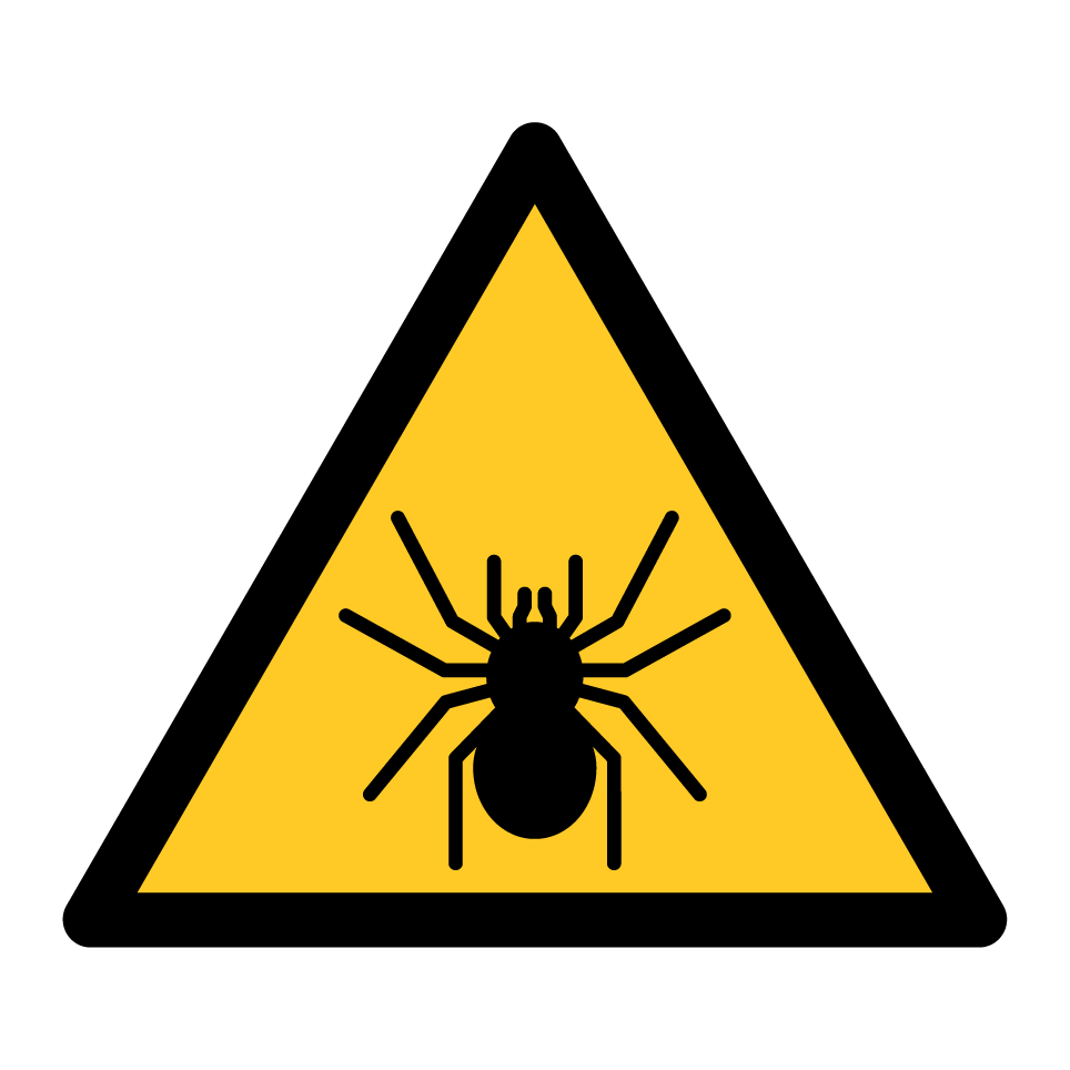 Warning spider