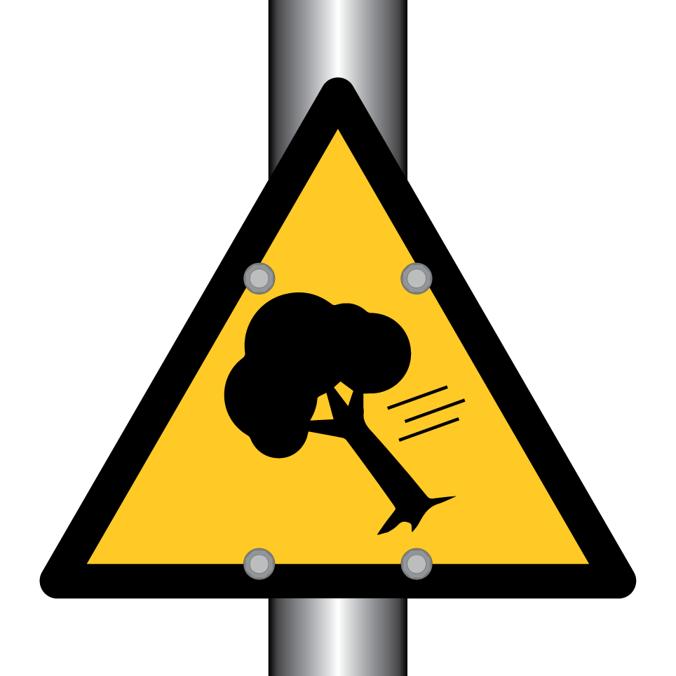 Warning strong wind