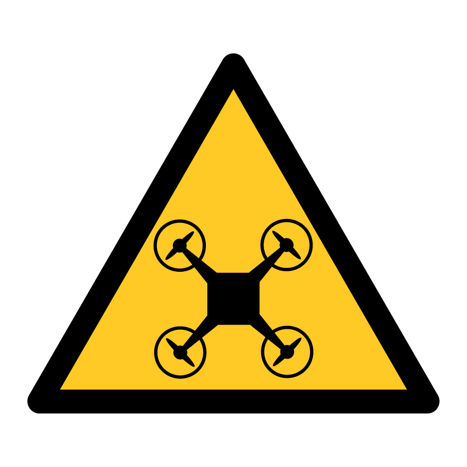 Warning drone activity
