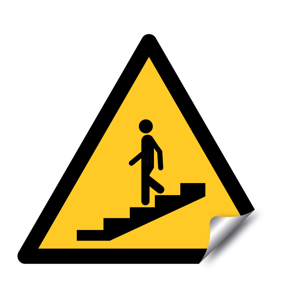 Warning stairs