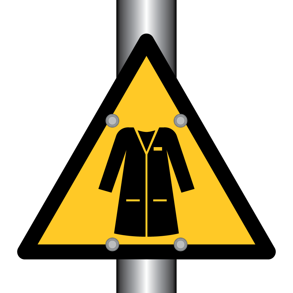 Warning protective coat required