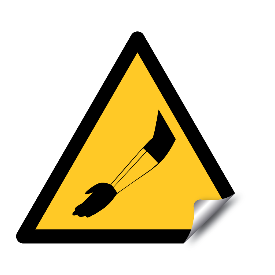 Warning protective forearm required